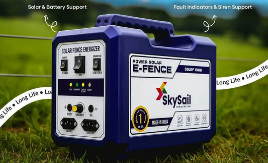 Solar Electric Fence Energizer (10KV / 26AH)